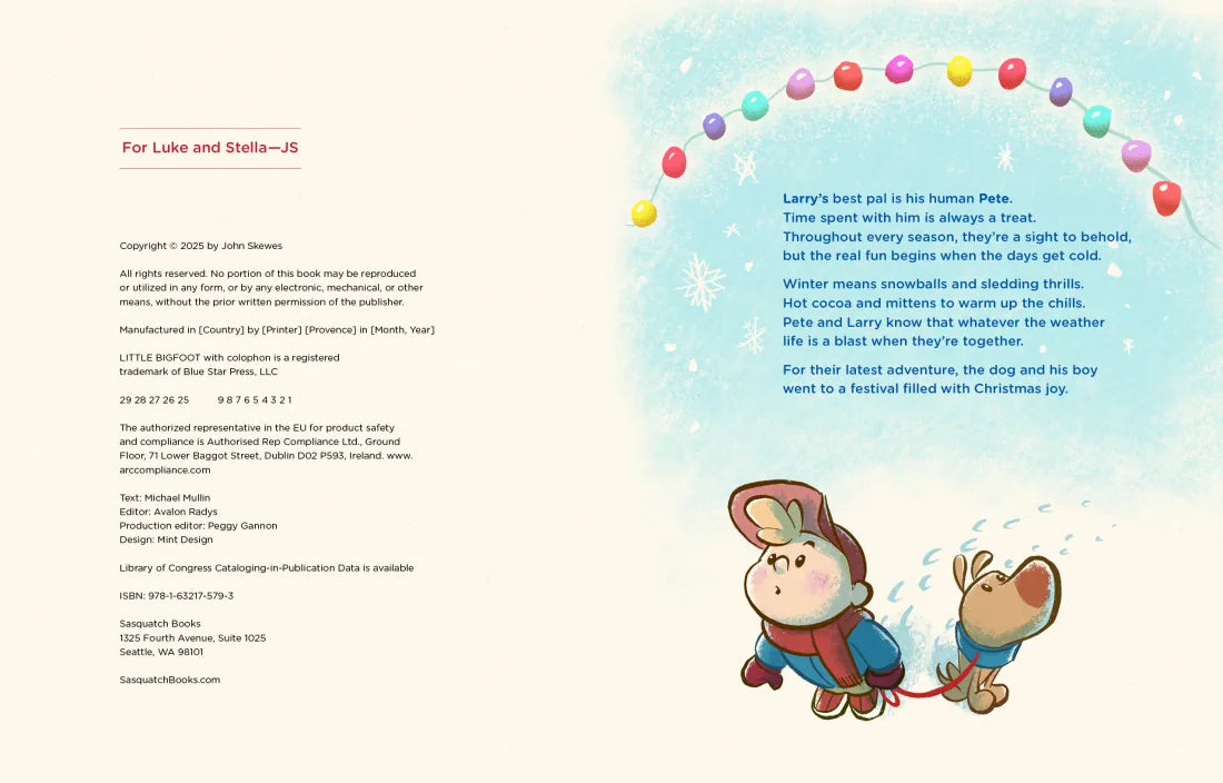 Larry Gets Lost at the North Pole US - Hardback