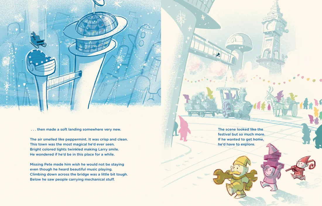 Larry Gets Lost at the North Pole US - Hardback