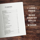 The Encyclopedia of Country Living, 50th Anniversary Edition US - Spiral bound