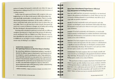 Raising Securely Attached Kids US - Spiral bound