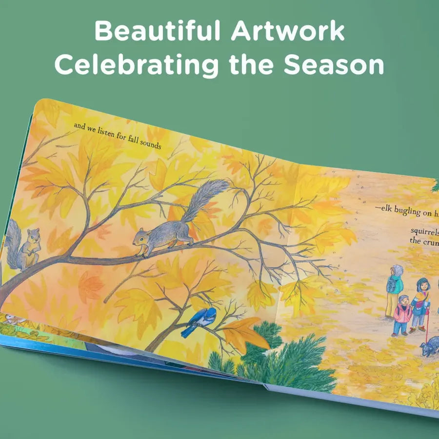When Fall Comes US - Board book