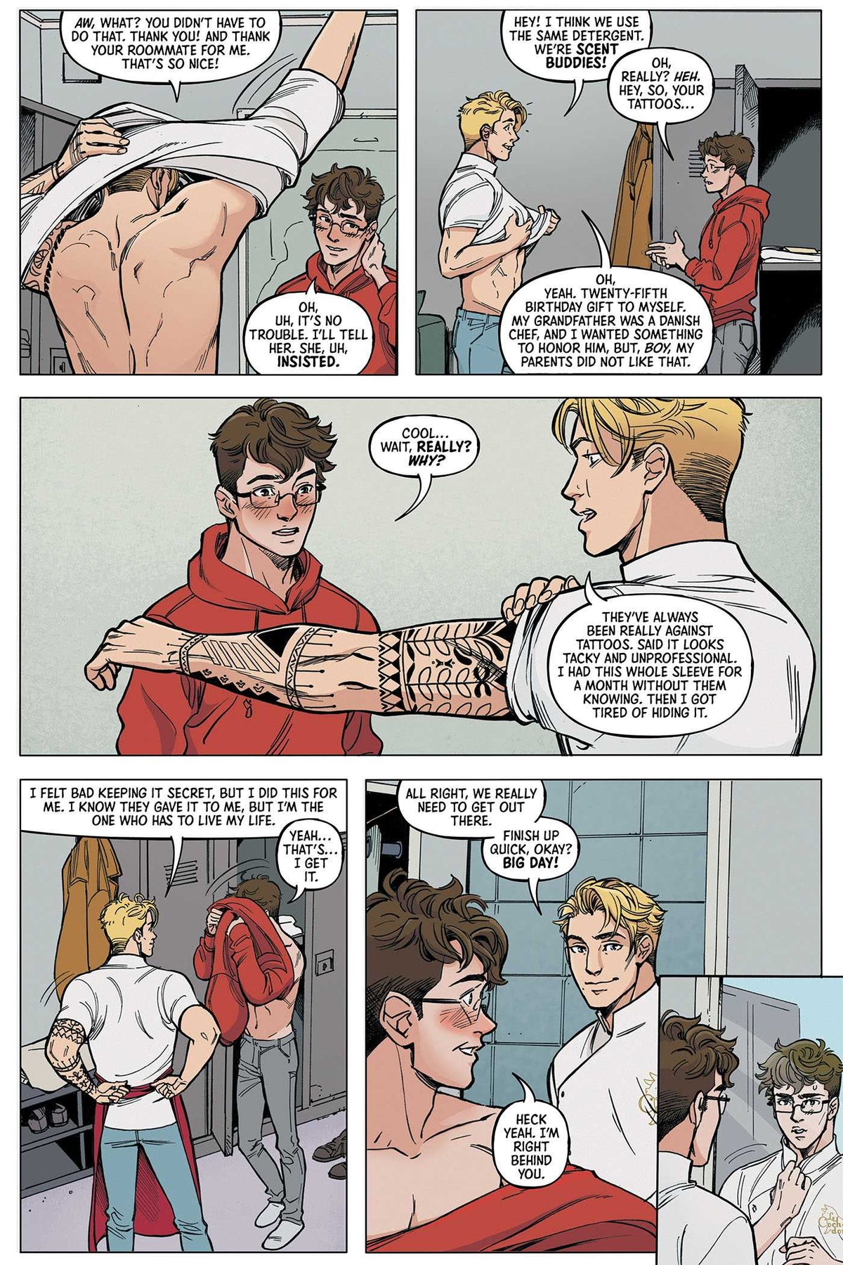 Chef's Kiss Deluxe Edition interior 2 (ISBN 9781637154281)