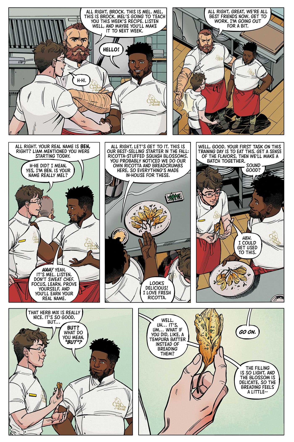 Chef's Kiss Deluxe Edition interior 5 (ISBN 9781637154281)