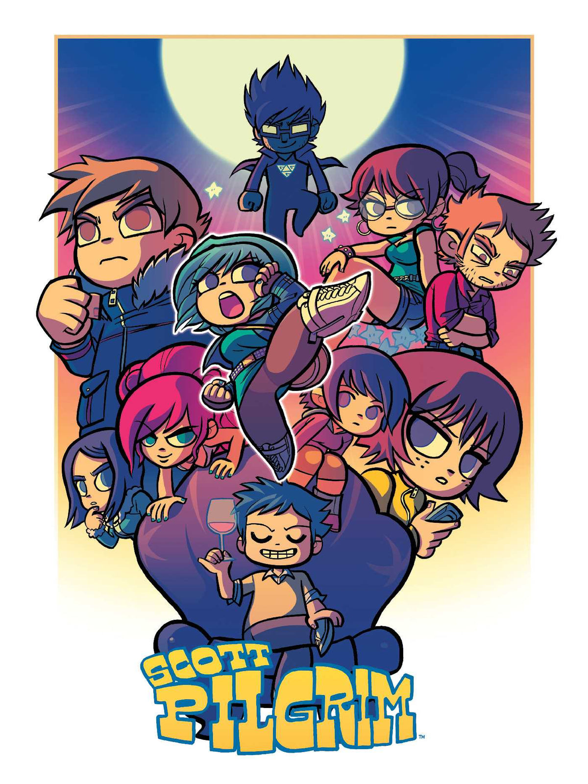 Scott Pilgrim Print Collection 2004–2024 interior 2 (ISBN 9781637154373)