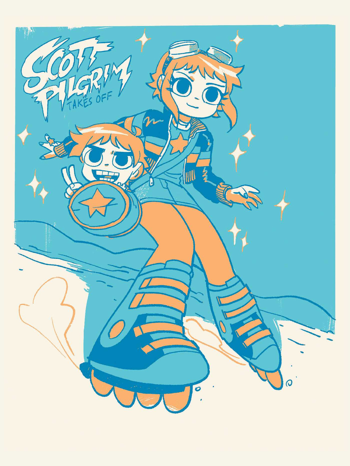 Scott Pilgrim Print Collection 2004–2024 interior 3 (ISBN 9781637154373)