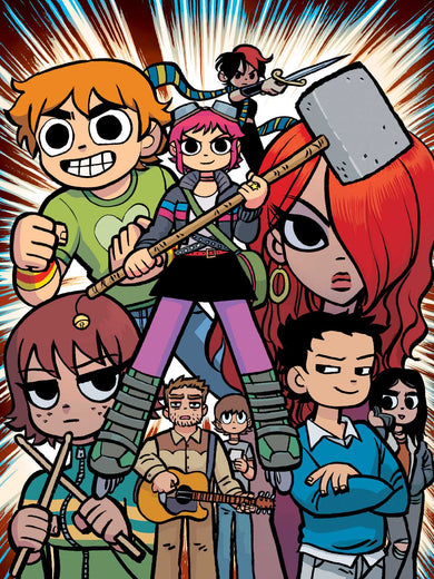Scott Pilgrim Print Collection 2004–2024 interior 4 (ISBN 9781637154373)
