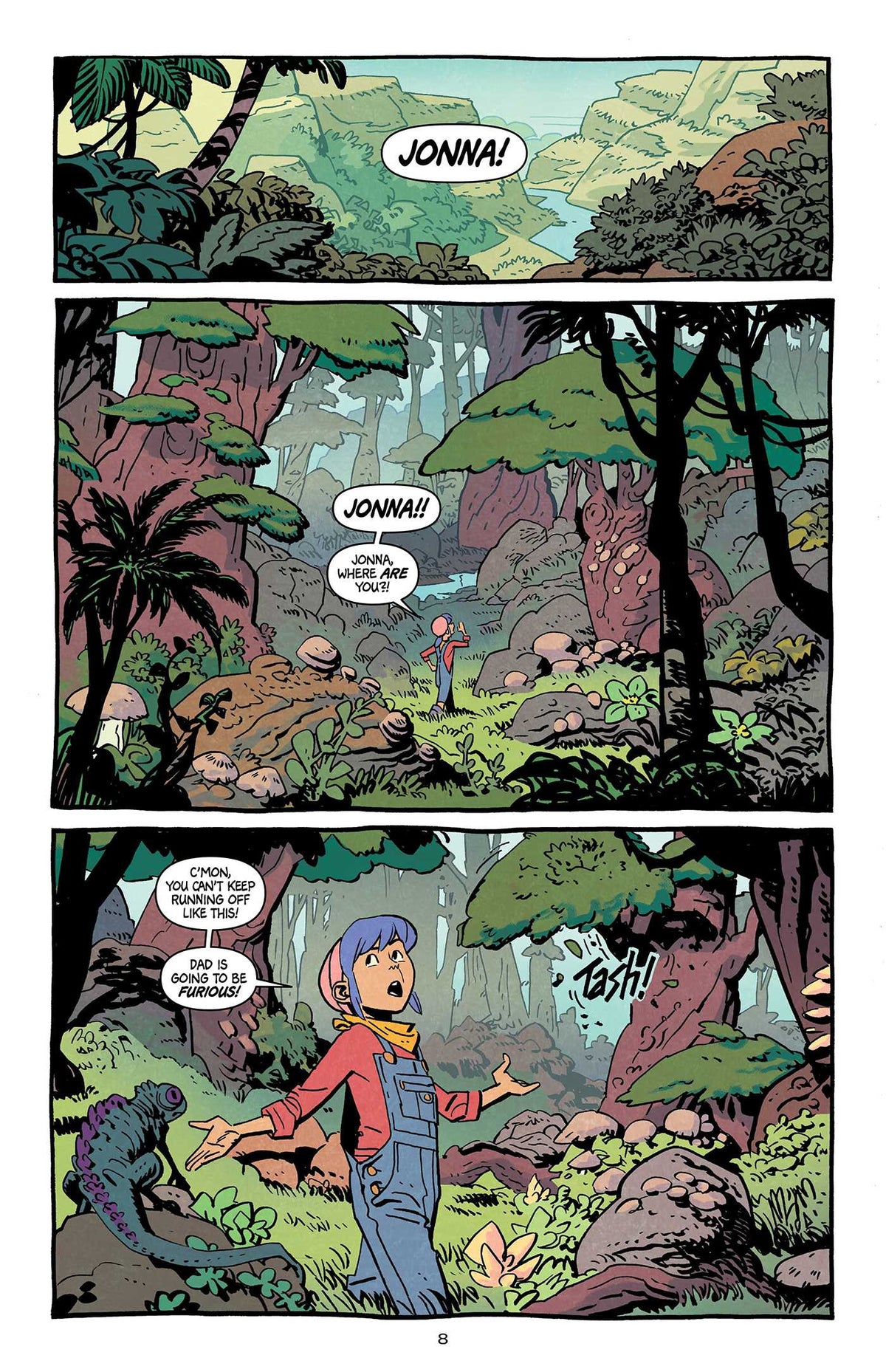 Jonna and the Unpossible Monsters: The Complete Collection interior 4 (ISBN 9781637155103)