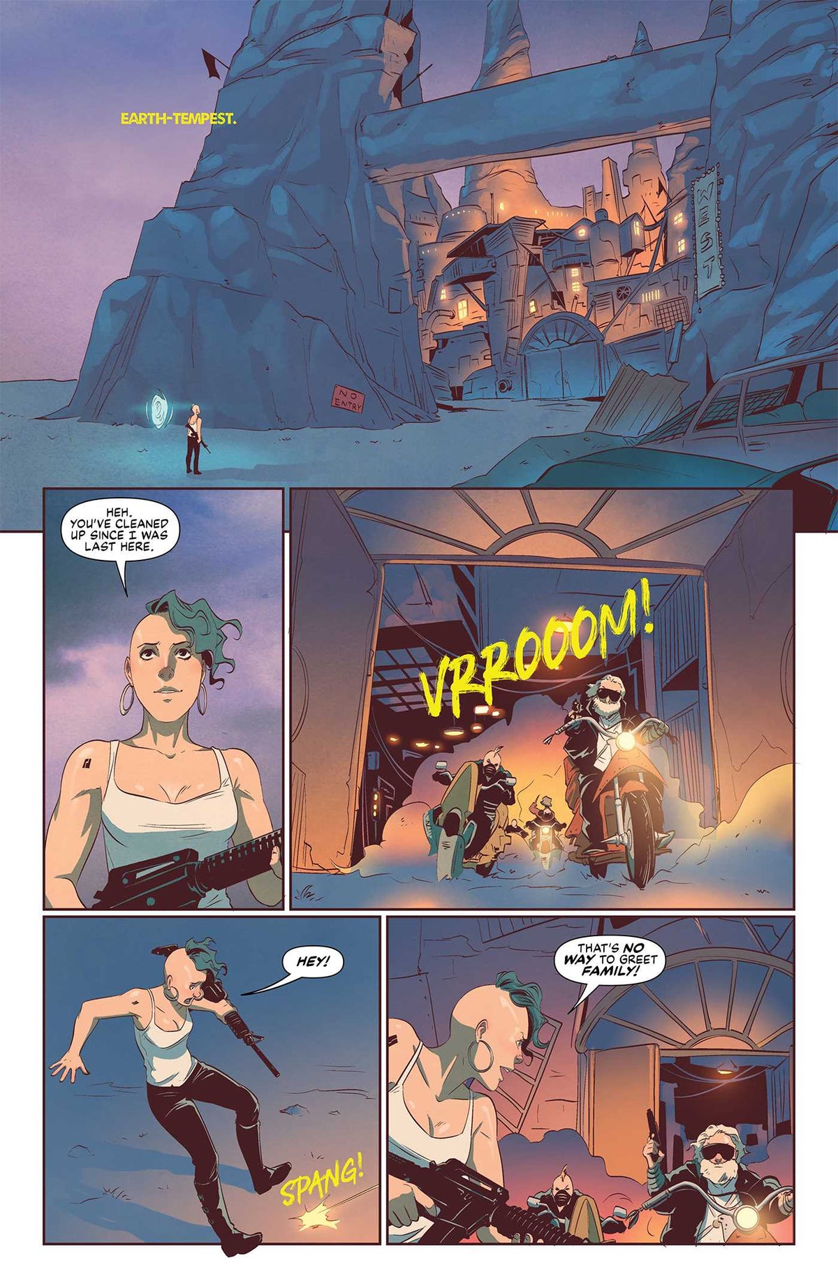 Army of One Vol. 2 interior 2 (ISBN 9781637155110)