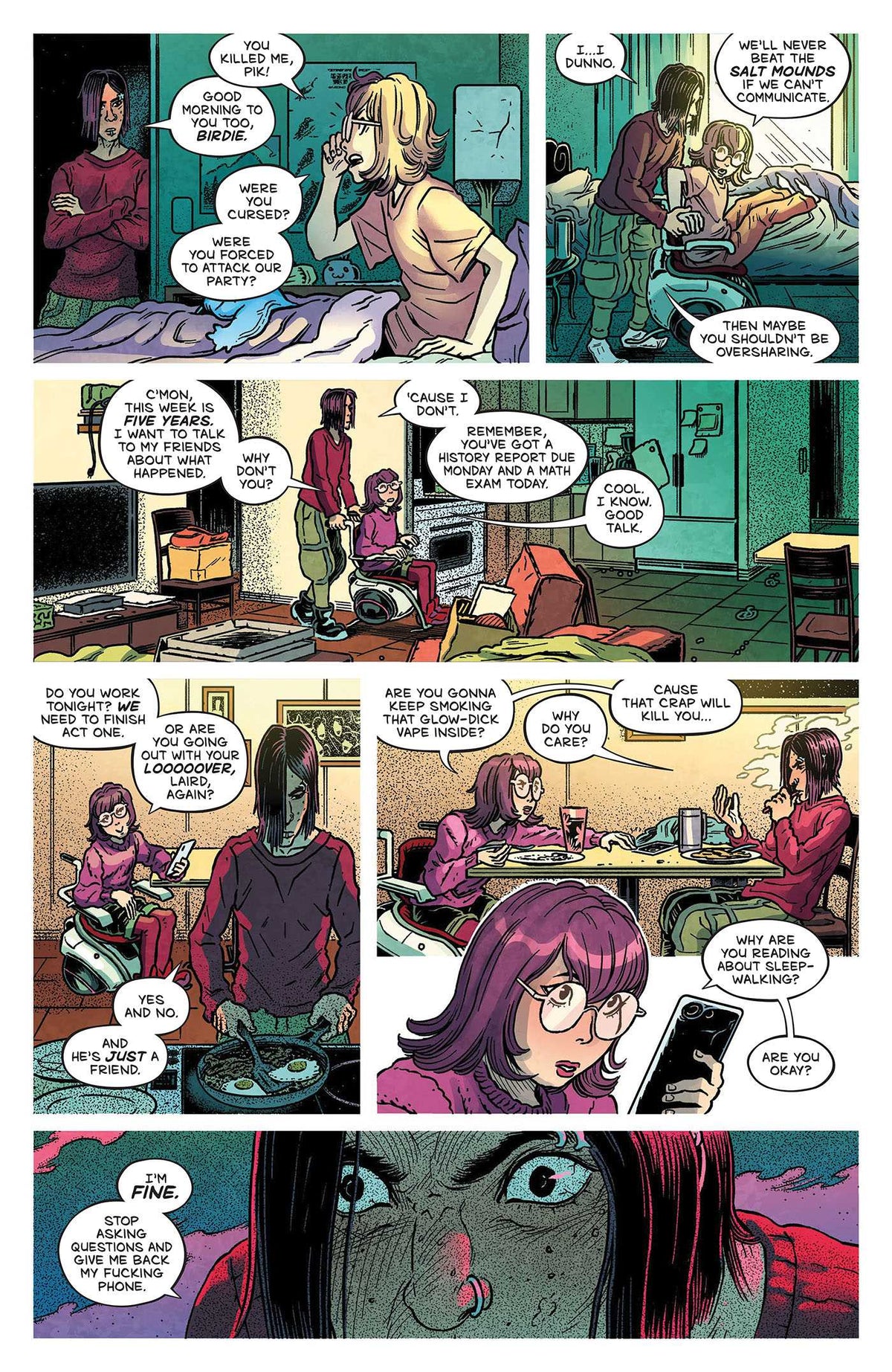 Cemetery Kids Don't Die Vol. 1 interior 4 (ISBN 9781637155202)