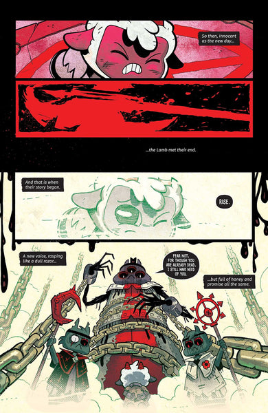 Cult of the Lamb Vol. 1: The First Verse interior 2 (ISBN 9781637155226)