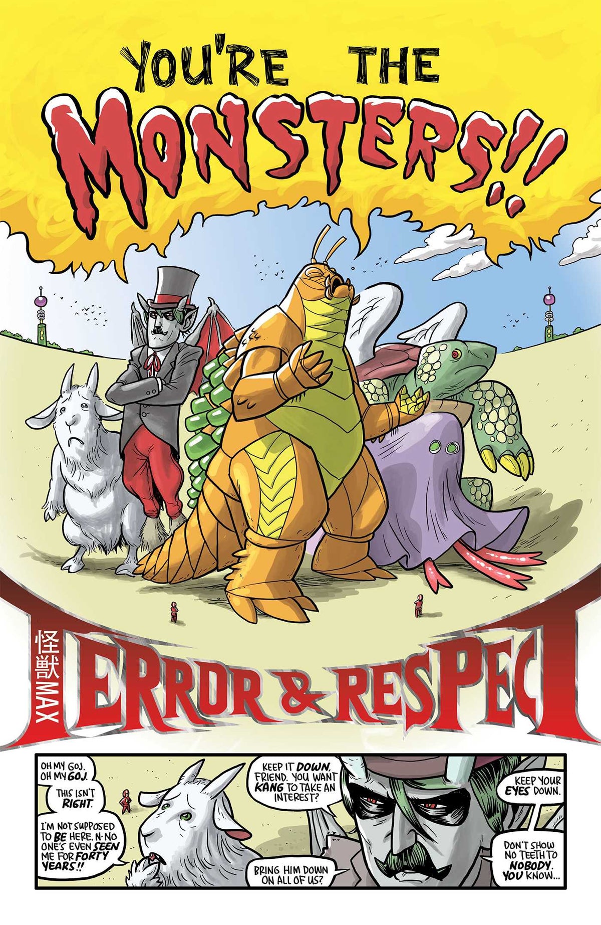 Kaijumax Complete Collection Vol. 1 interior 3 (ISBN 9781637156032)