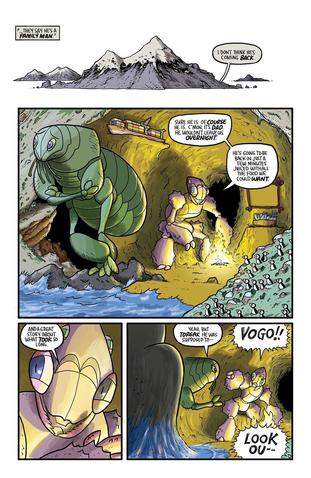 Kaijumax Complete Collection Vol. 1 interior 2 (ISBN 9781637156032)