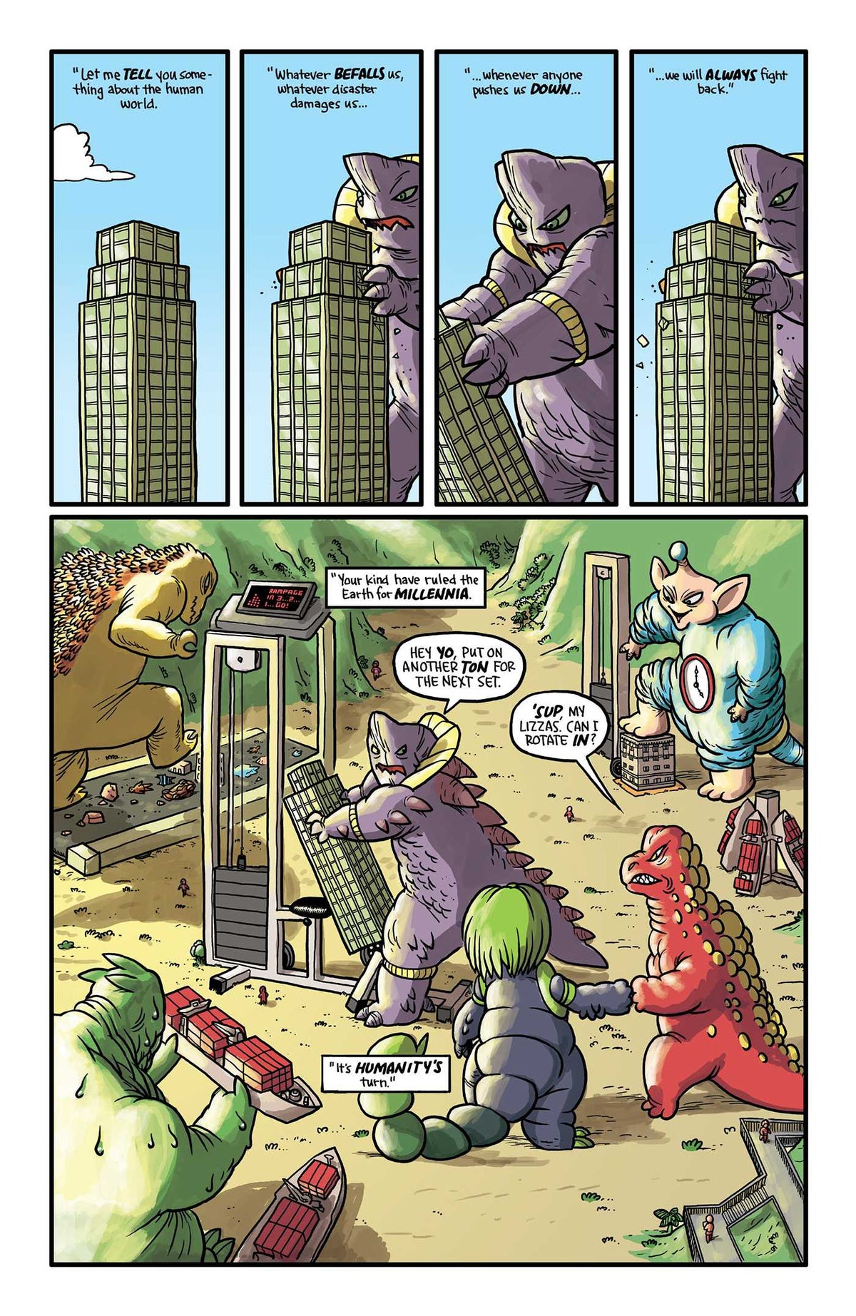 Kaijumax Complete Collection Vol. 1 interior 1 (ISBN 9781637156032)