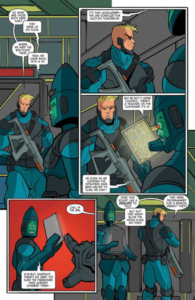 Nacelleverse Vol. 1: Biker Mice from Mars & RoboForce interior 3 (ISBN 9781637157572)