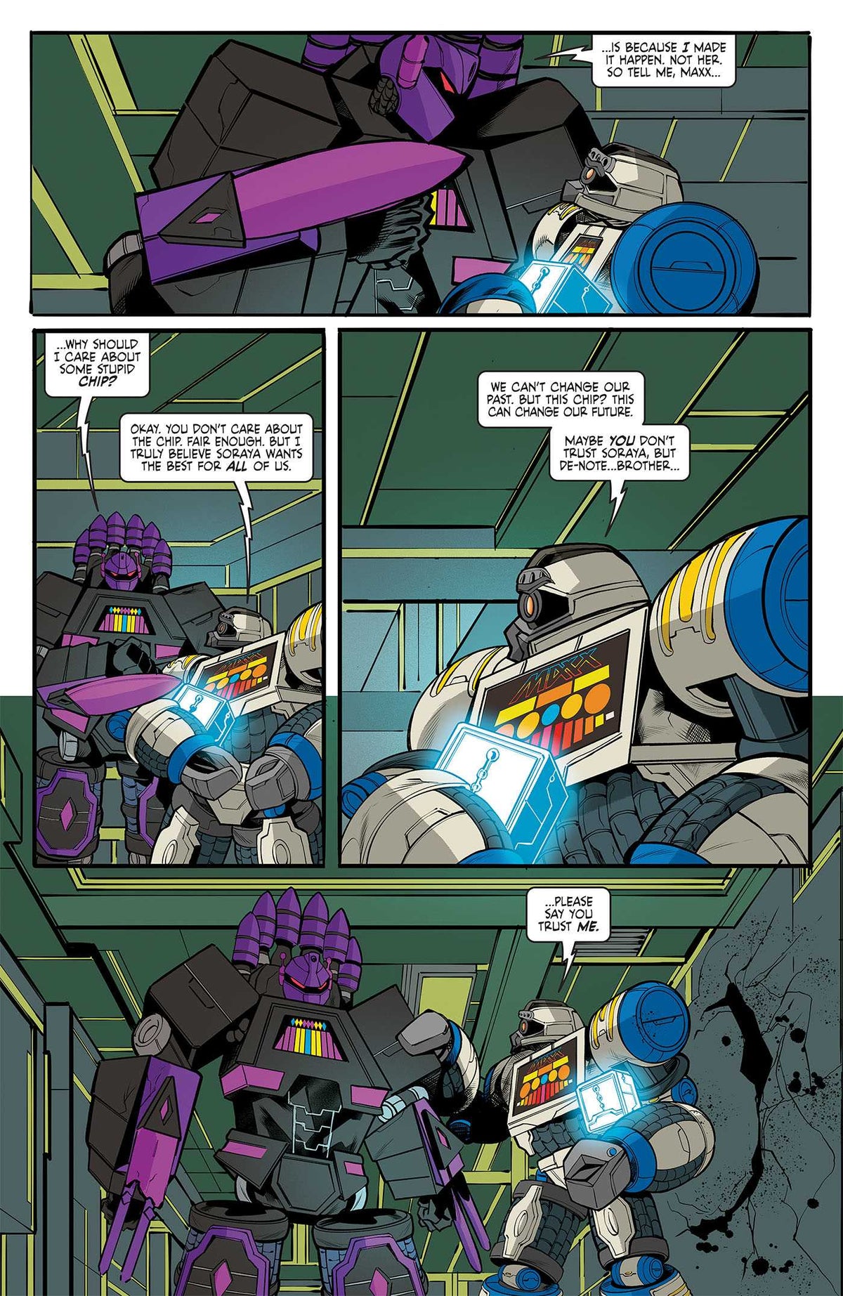 Nacelleverse Vol. 1: Biker Mice from Mars & RoboForce interior 10 (ISBN 9781637157572)