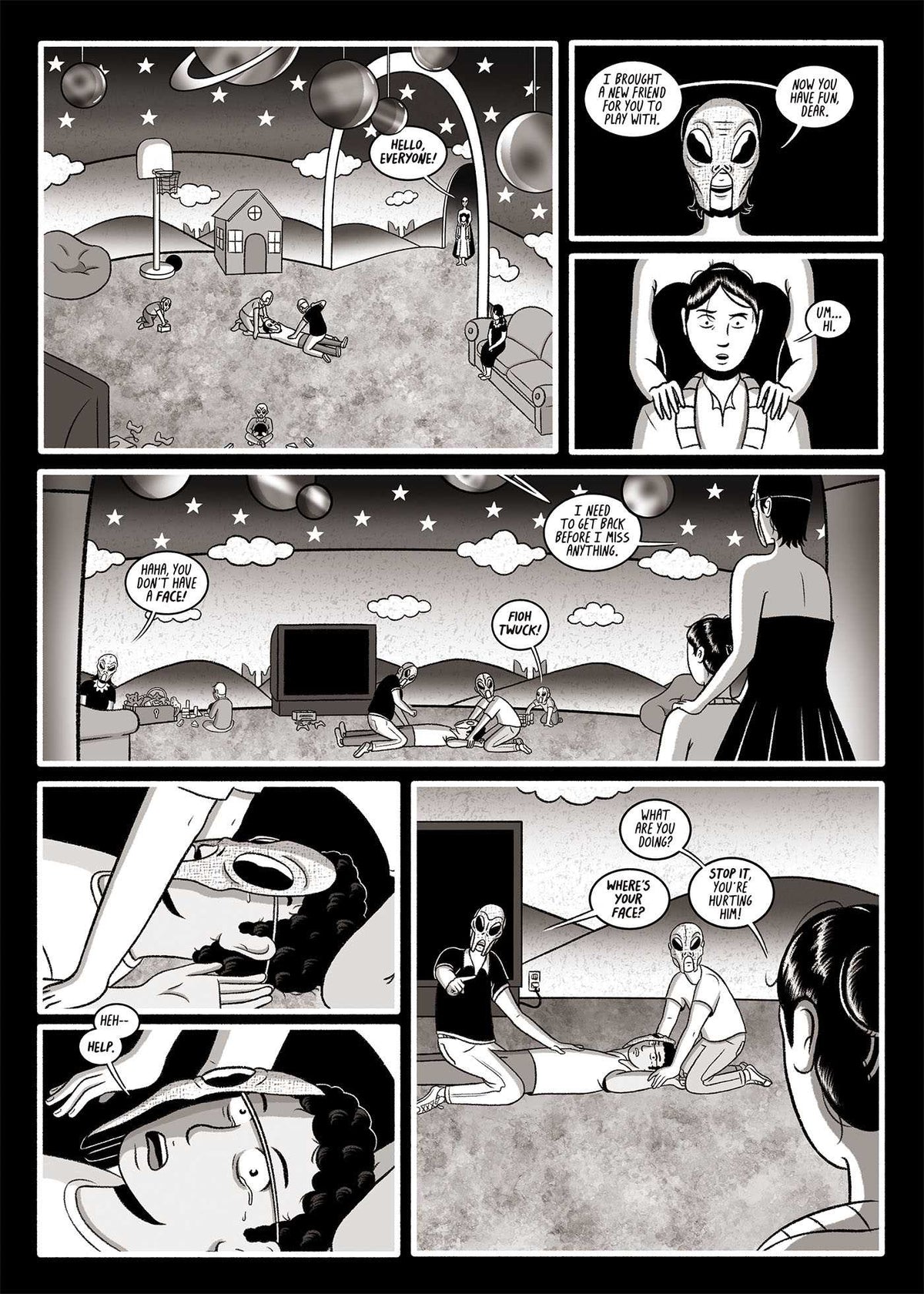 Little Visitor & Other Abductions interior 2 (ISBN 9781637157961)