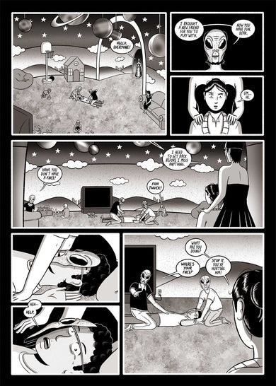 Little Visitor & Other Abductions interior 2 (ISBN 9781637157961)