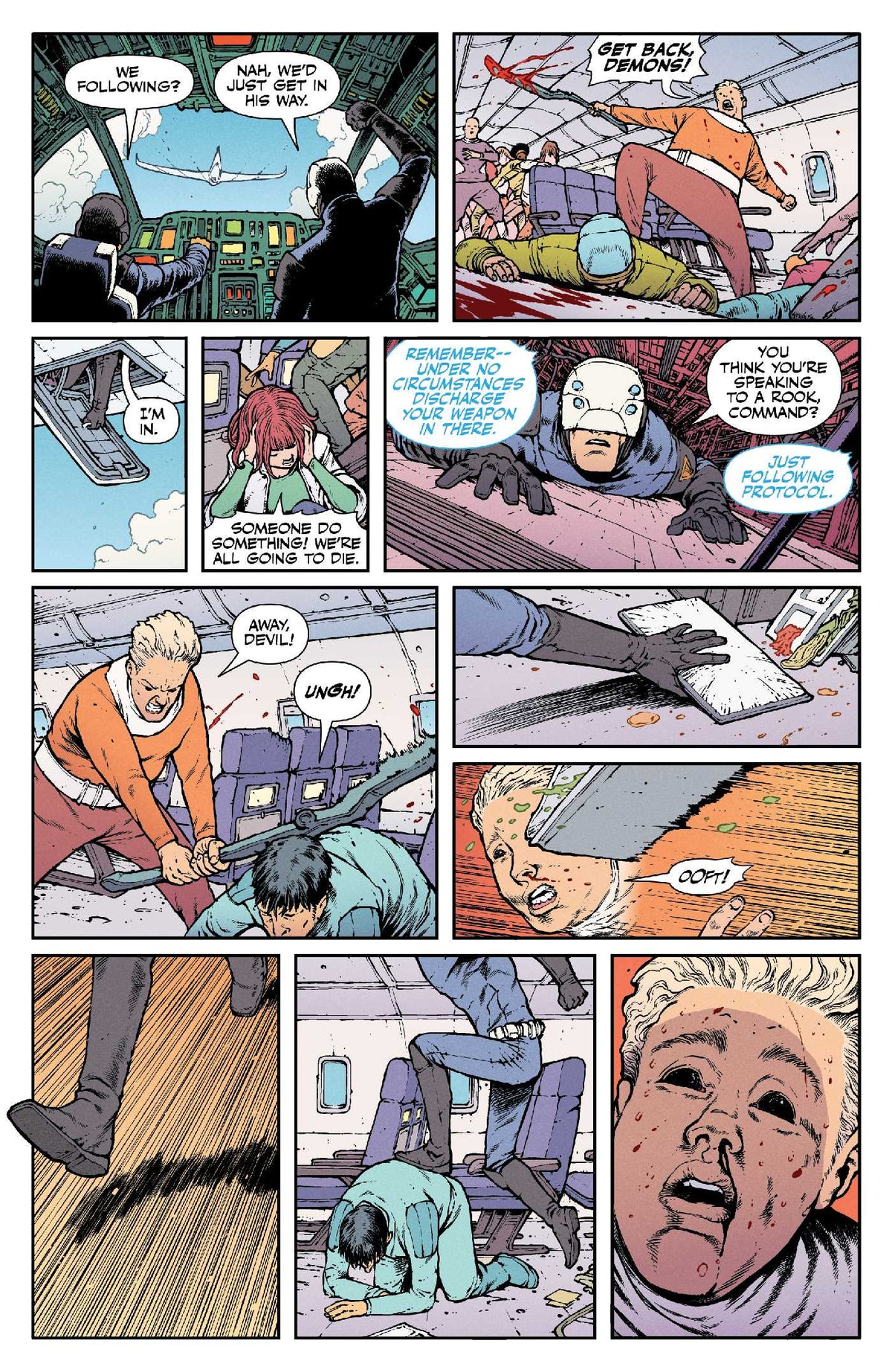 Skin Police Vol. 1: Crimes Against Nature interior 4 (ISBN 9781637158074)