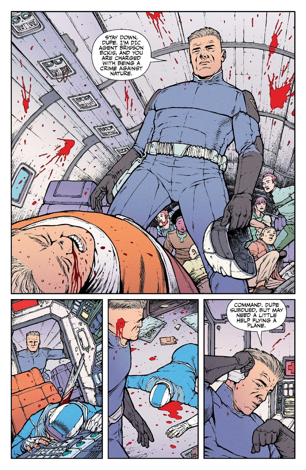 Skin Police Vol. 1: Crimes Against Nature interior 1 (ISBN 9781637158074)