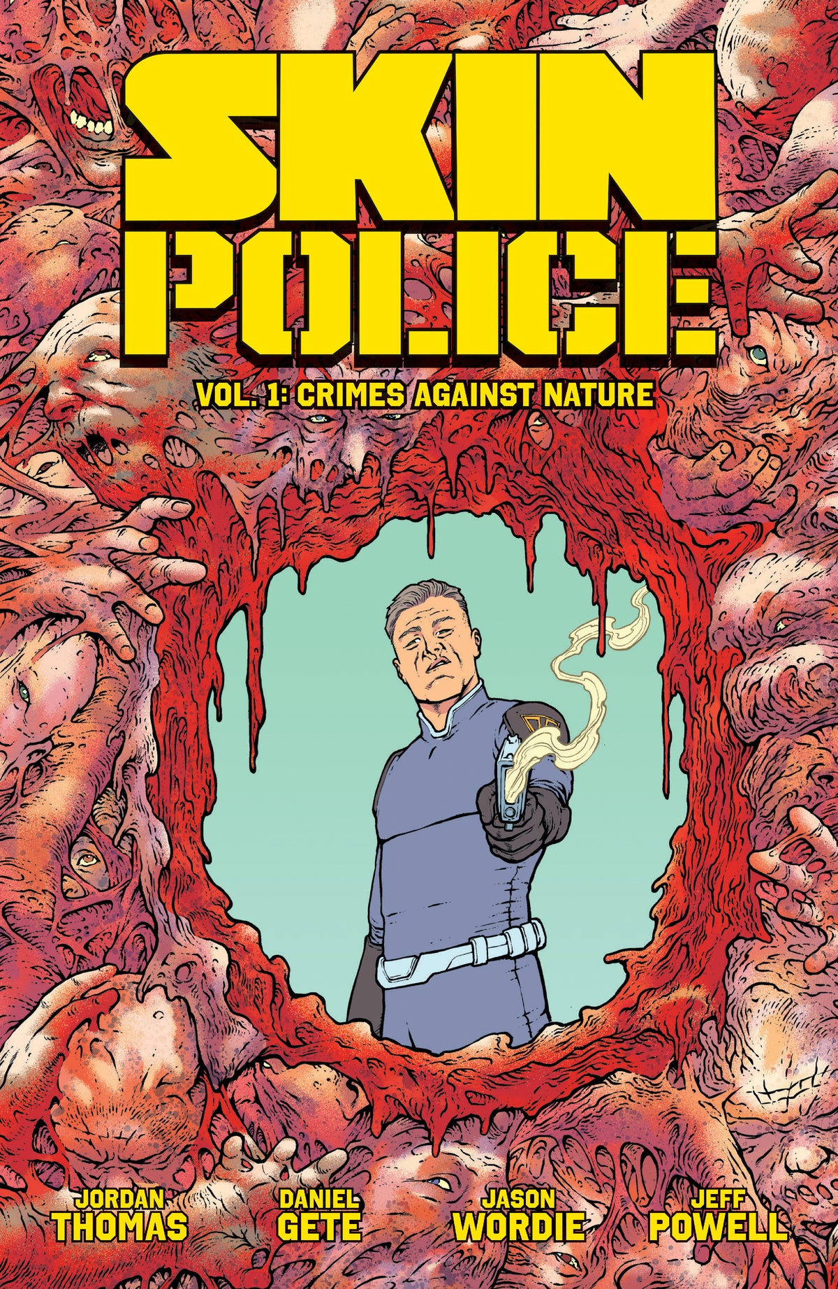 Skin Police Vol. 1: Crimes Against Nature cover (ISBN 9781637158074)