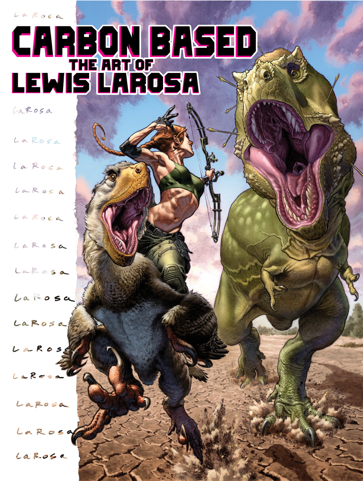 Carbon Based: The Art of Lewis LaRosa cover (ISBN 9781637158364)
