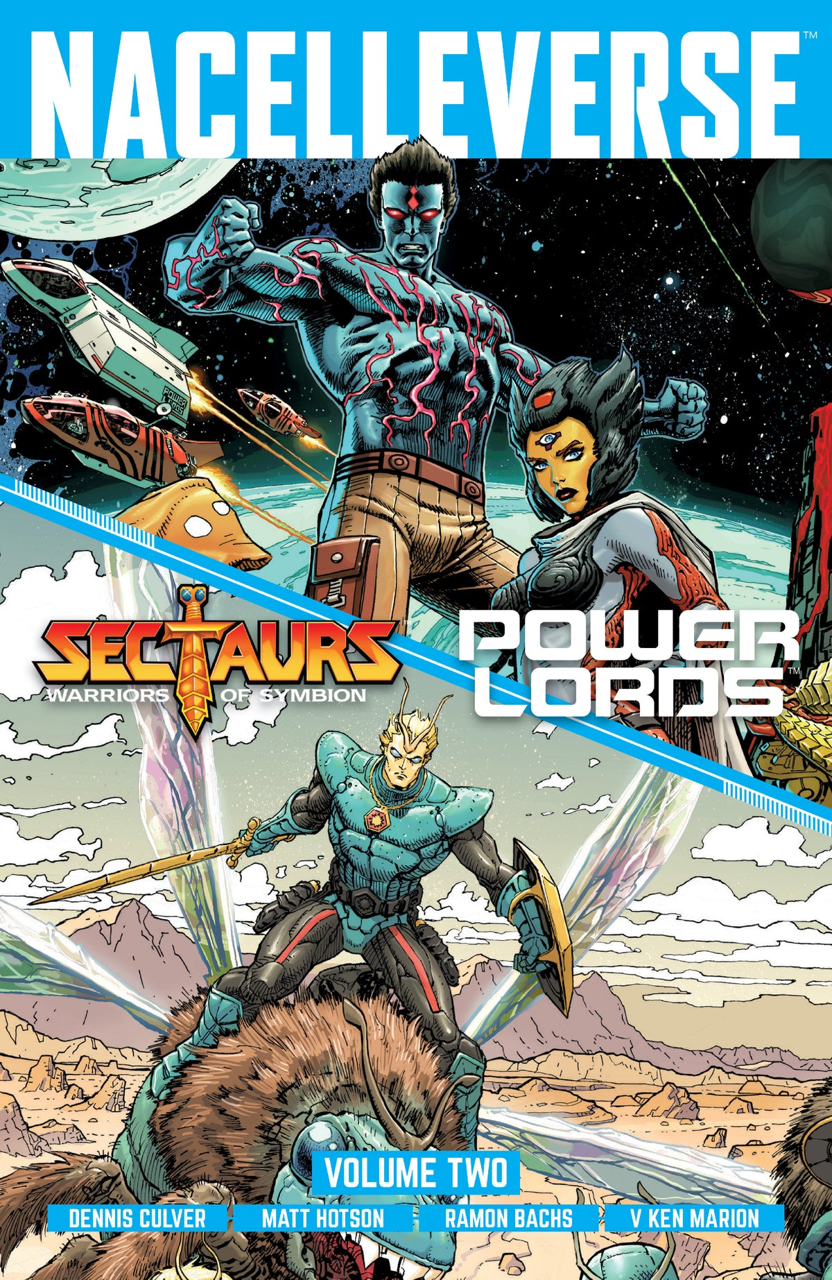 Nacelleverse Vol. 2: Sectaurs & Power Lords cover (ISBN 9781637158647)