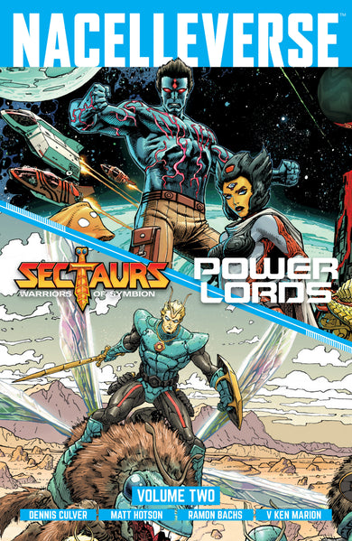 Nacelleverse Vol. 2: Sectaurs & Power Lords cover (ISBN 9781637158647)