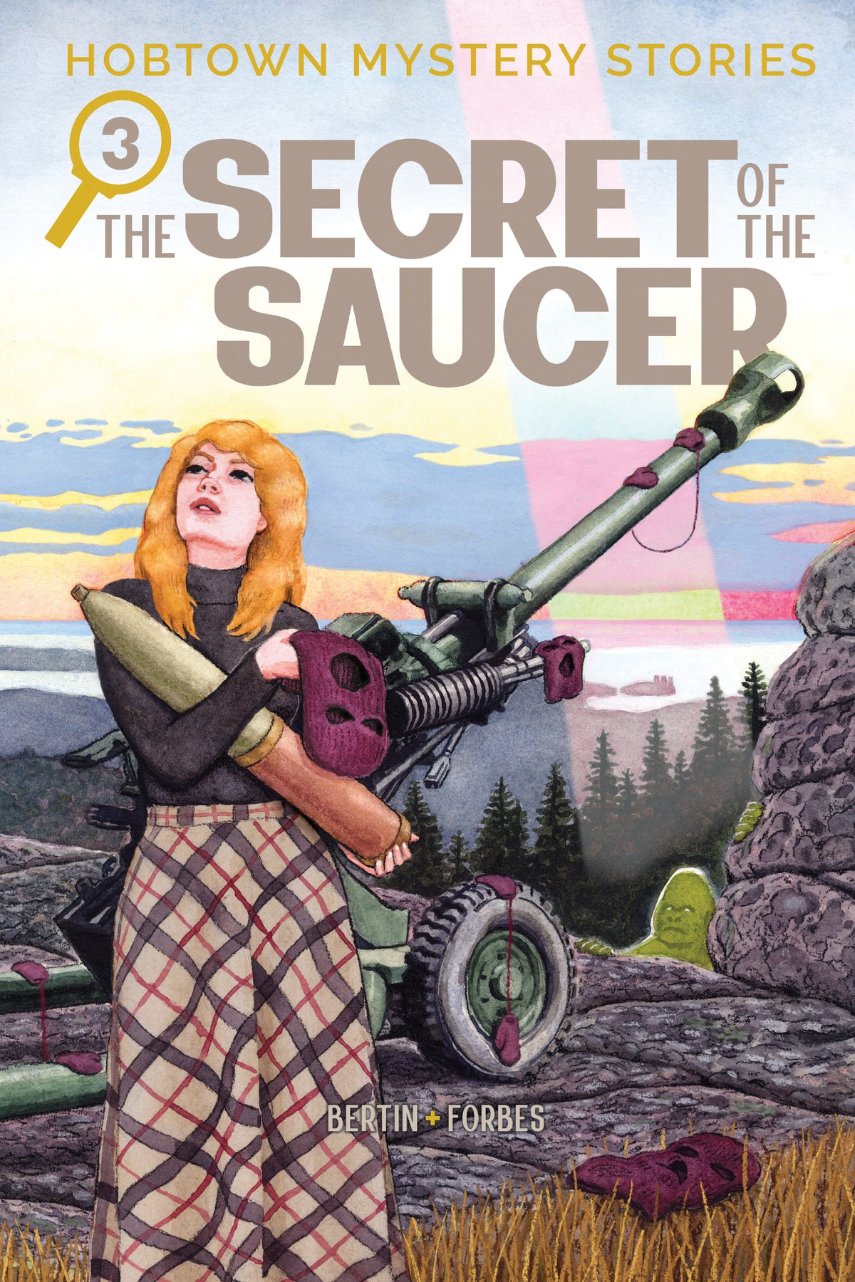 Hobtown Mystery Stories Vol. 3: The Secret of the Saucer cover (ISBN 9781637158807)