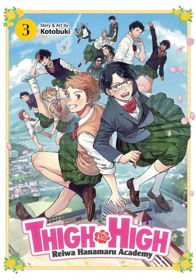 THIGH HIGH: Reiwa Hanamaru Academy Vol. 3-Graphic novel / Comic book / Manga: genres-買書書 BuyBookBook