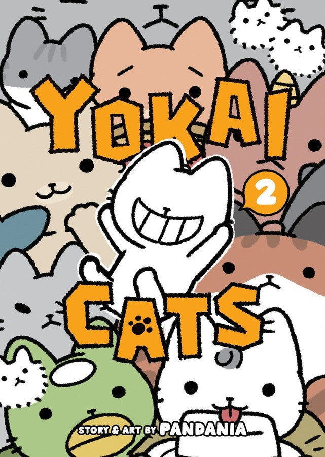 Yokai Cats Vol. 2-Graphic novel / Comic book / Manga: Humorous-買書書 BuyBookBook