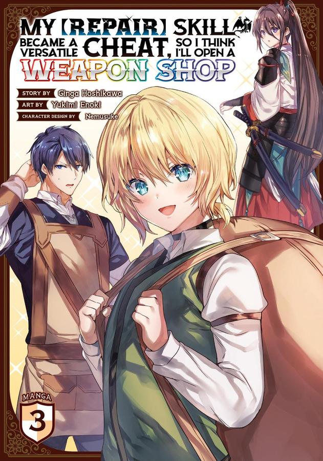 My [Repair] Skill Became a Versatile Cheat, So I Think I'll Open a Weapon Shop (Manga) Vol. 3-Graphic novel / Comic book / Manga: genres-買書書 BuyBookBook