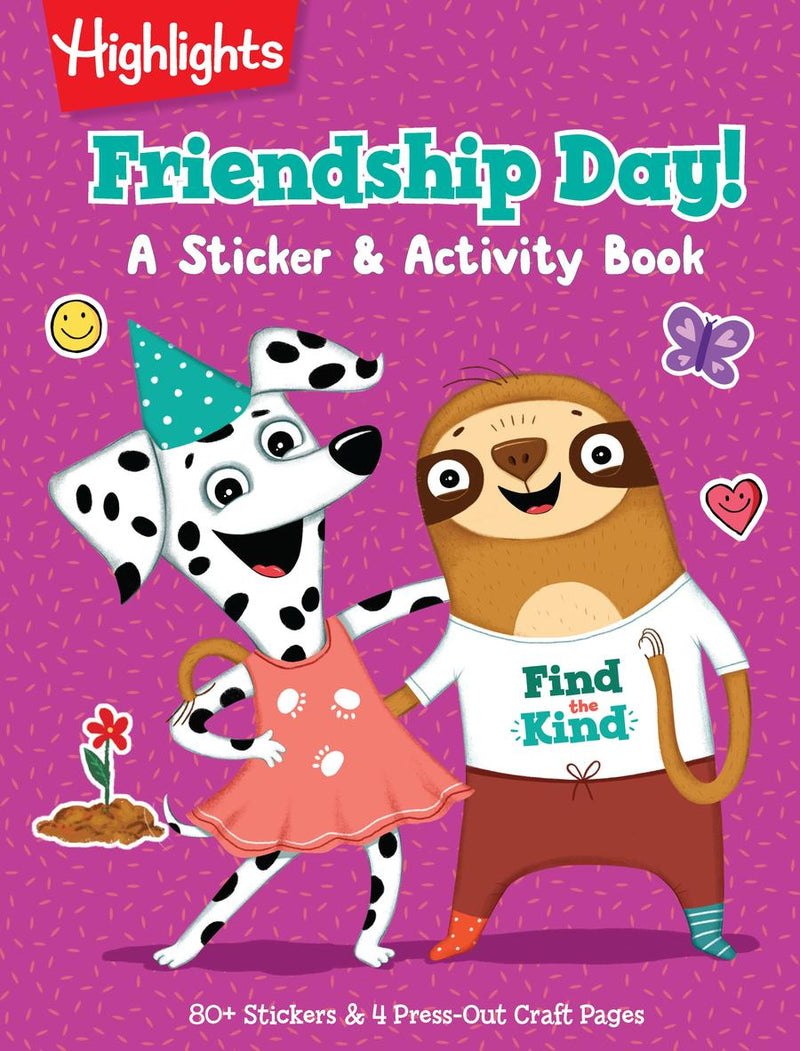 Friendship Day! A Sticker and Activity Book-Children’s interactive and activity books and kits-買書書 BuyBookBook