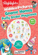 Gnome Homes Hidden Pictures Puffy Sticker Playscenes-Children’s interactive and activity books and kits-買書書 BuyBookBook