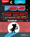 brainPLAY Top Secret Spy Puzzles and Codes-Children’s / Teenage general interest: Hobbies/ quizzes/ toys and games-買書書 BuyBookBook