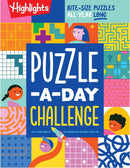Puzzle-a-Day Challenge: Bite-Size Puzzles All Year Long-Children’s interactive and activity books and kits-買書書 BuyBookBook