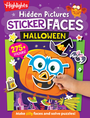 Cover of Hidden Pictures Sticker Faces: Halloween (ISBN 9781639623419)