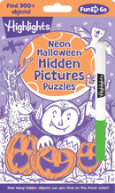 Neon Halloween Hidden Pictures Puzzles-Children’s / Teenage general interest: Places and peoples-買書書 BuyBookBook