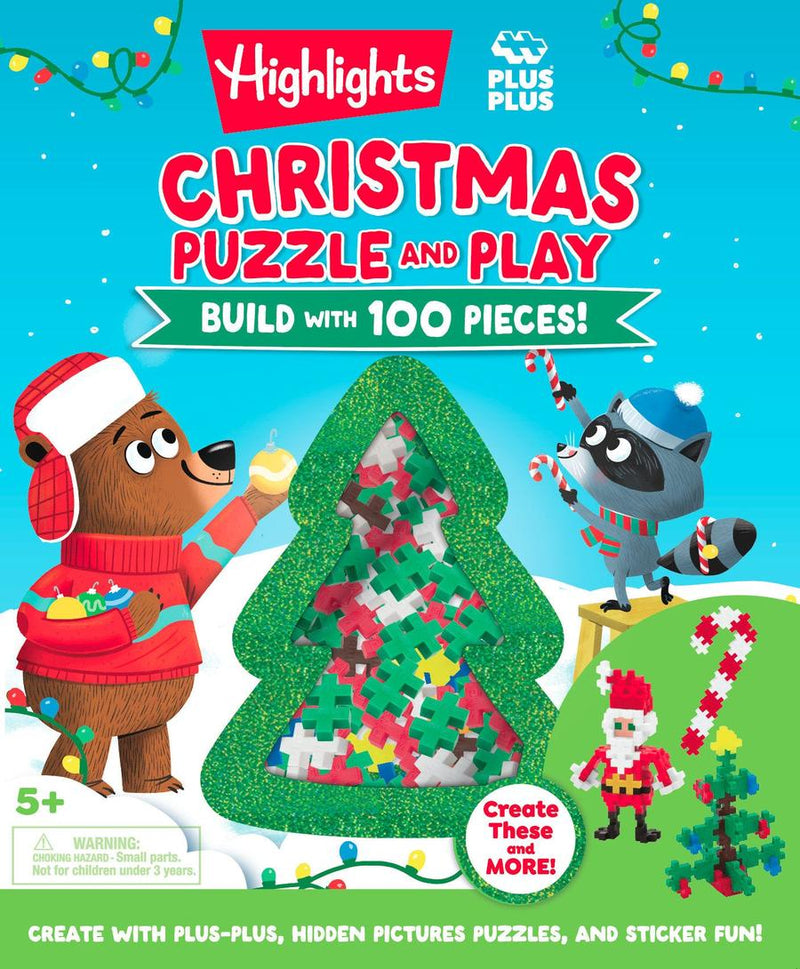 Christmas Puzzle and Play: Build with 100 Pieces!-Children’s / Teenage general interest: Places and peoples-買書書 BuyBookBook