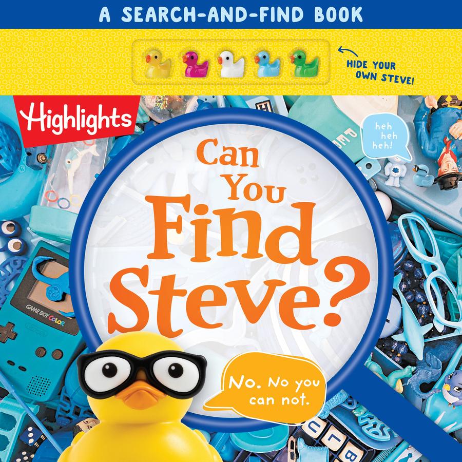 Can You Find Steve?-Children’s interactive and activity books and kits-買書書 BuyBookBook