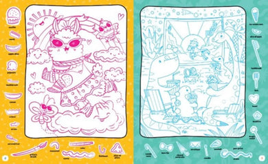 Neon Super Cute Puzzle and Play US - Hardback