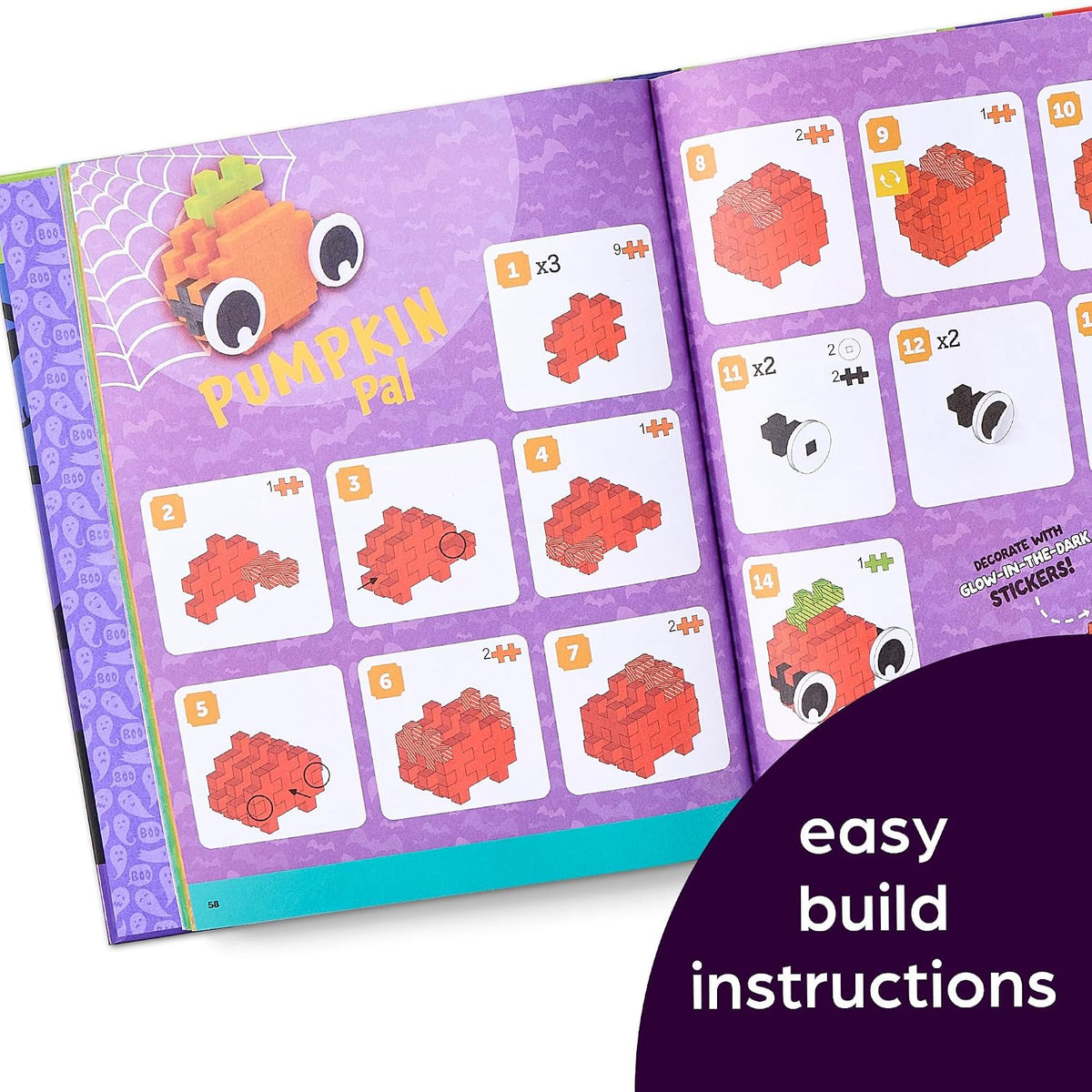 Creepy Creatures Halloween: Build, Puzzle & Play