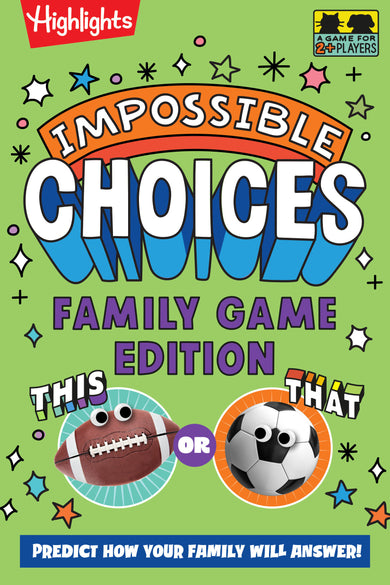 Impossible Choices: Family Game Edition cover (ISBN 9781639626229)