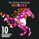My Sticker Paintings: Horses-Children’s interactive & activity books & packs-買書書 BuyBookBook