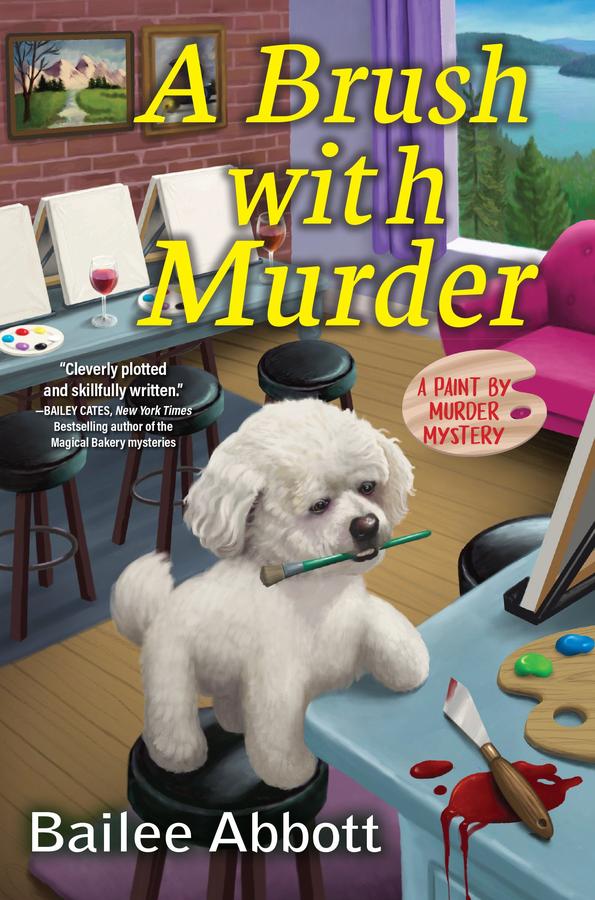 A Brush with Murder-Fiction: Crime and mystery-買書書 BuyBookBook