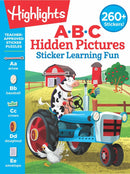 ABC Hidden Pictures Sticker Learning Fun-Children’s Early years / early learning concepts-買書書 BuyBookBook