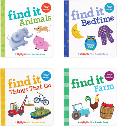 Highlights Find It Board Books Set for Babies and Toddlers cover (ISBN 9781644723715)