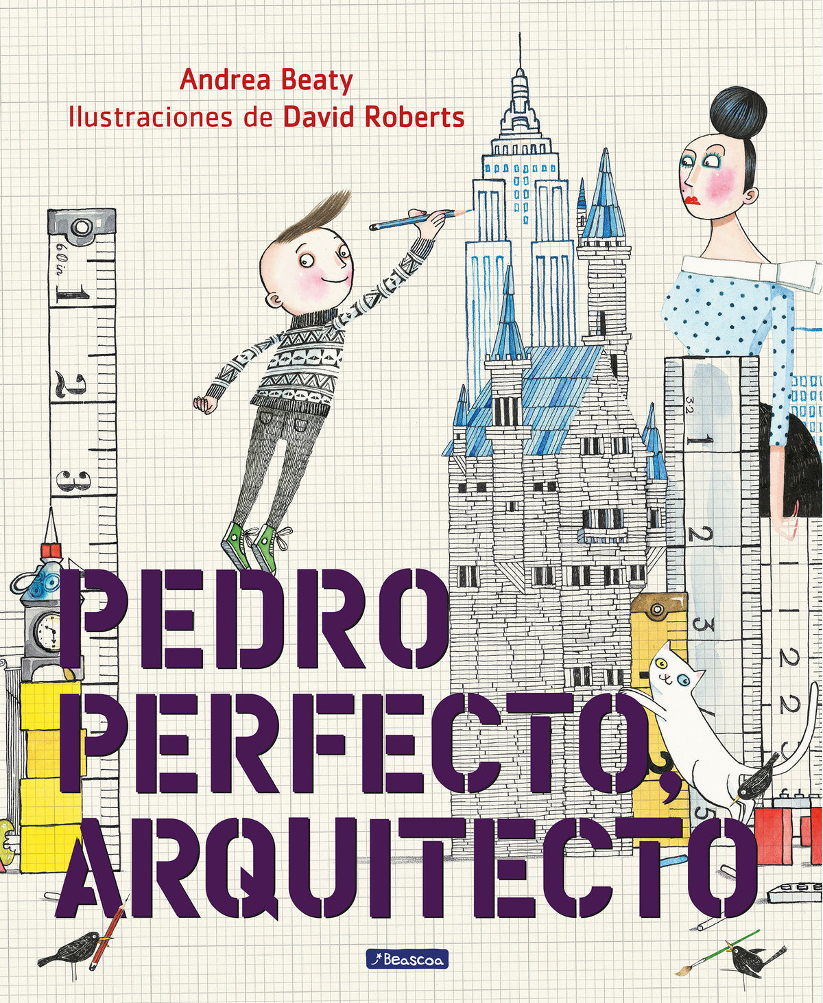 Pedro Perfecto, arquitecto / Iggy Peck, Architect cover (ISBN 9781644730355)