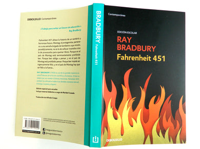 Fahrenheit 451 (Spanish Edition) interior 1 (ISBN 9781644730539)