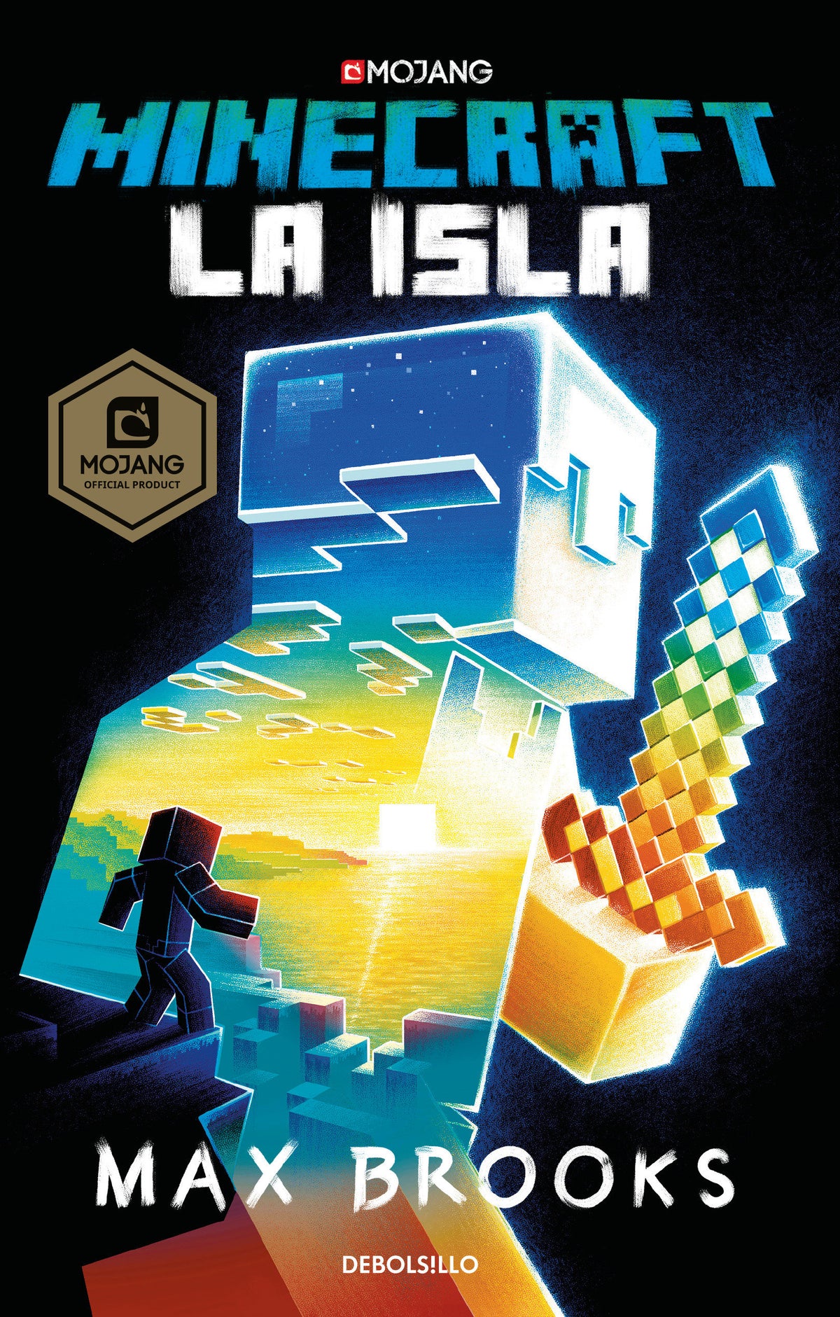 Minecraft: La isla / Minecraft: The island cover (ISBN 9781644730614)