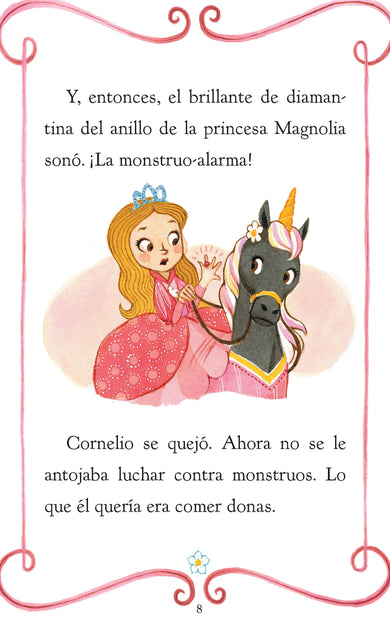 La Princesa de Negro y los conejitos hambrientos / The Princess in Black and the Hungry Bunny Horde interior 1 (ISBN 9781644730911)